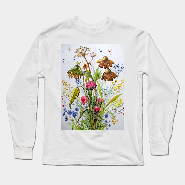 Wild Things Long Sleeve T-Shirt by bevmorgan